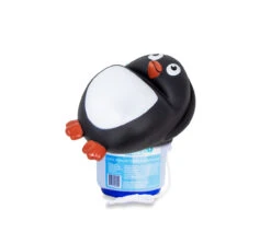 13-Inches Blue And White Cool Penguin Swimming Pool Chemical Dispenser