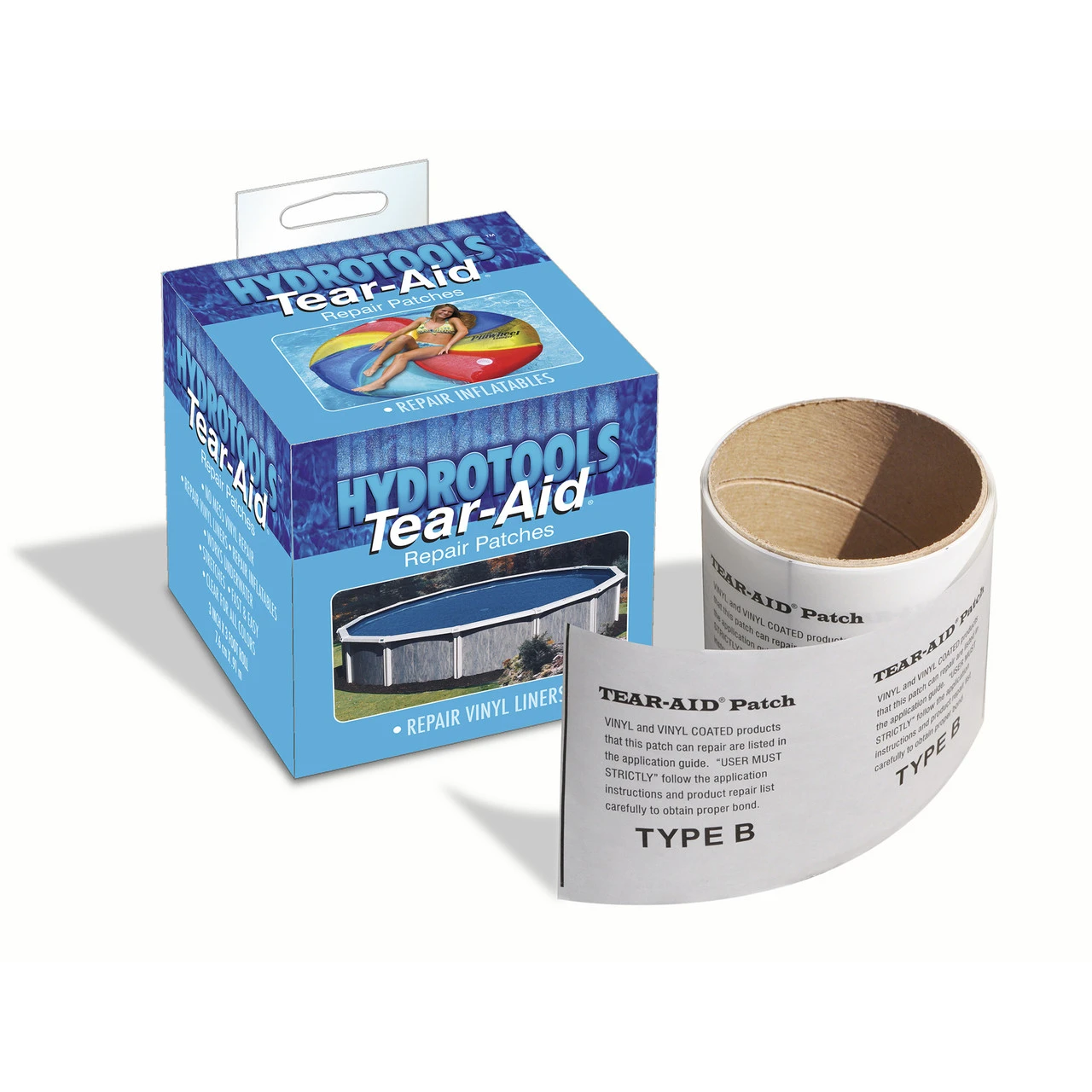 3" Gray HydroTools Tear-Aid Multi-Use Vinyl Repair Patch For Pools 3 3" Gray HydroTools Tear-Aid Multi-Use Vinyl Repair Patch For Pools