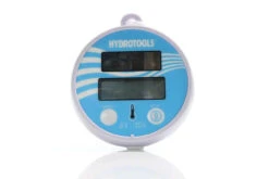 5.5" White And Blue HydroTools Solar Powered Floating Digital Thermometer For Swimming Pools Or Spas -Pool Safe Pro swim 9250 63983.1667601418