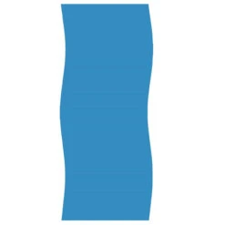 27' Blue Round Overlap Above Ground Swimming Pool Liner