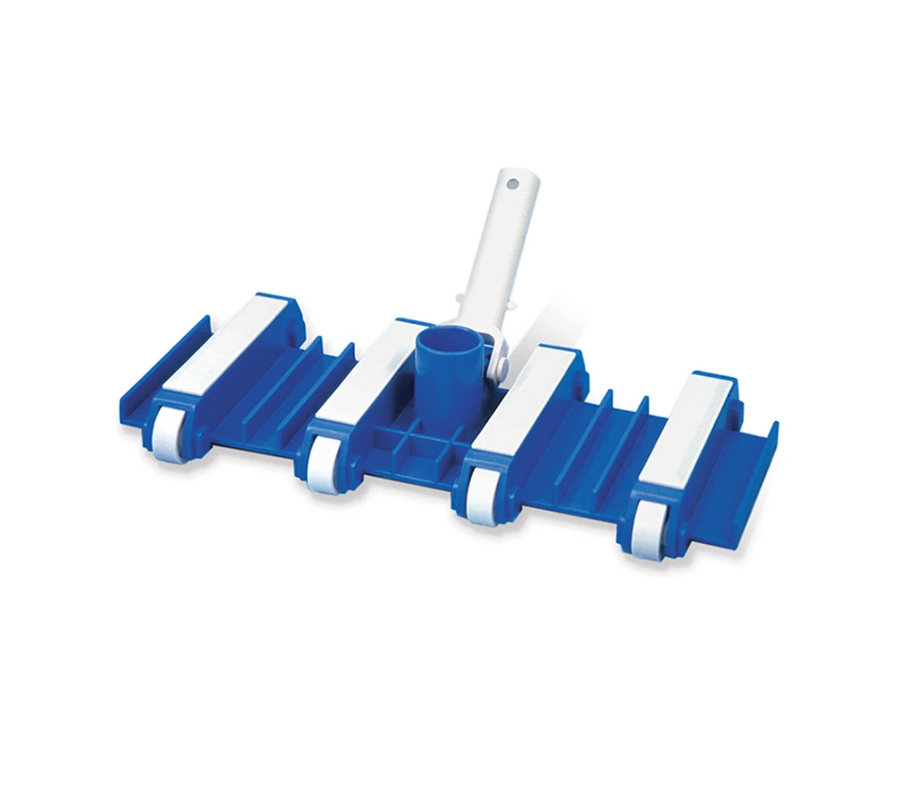 14.5" Blue And White Classic Gunite Flexible Weighted Vacuum Head 3 14.5" Blue And White Classic Gunite Flexible Weighted Vacuum Head